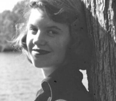 En la imagen: Retrato de Sylvia Plath
