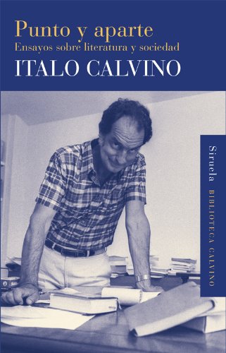 Portada del libro Punto y aparte. Ensayos sobre literatura y sociedad de Italo Calvino